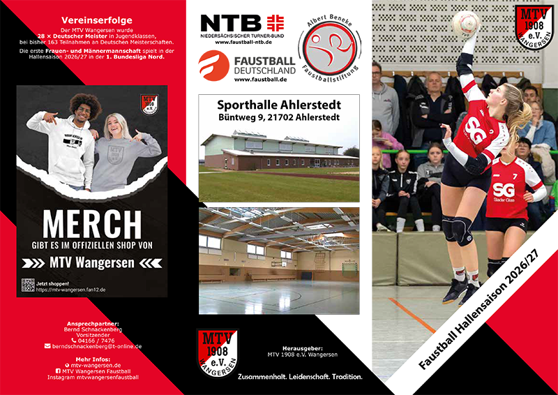 MTV Wangersen Flyer Halle 2026 2027 1